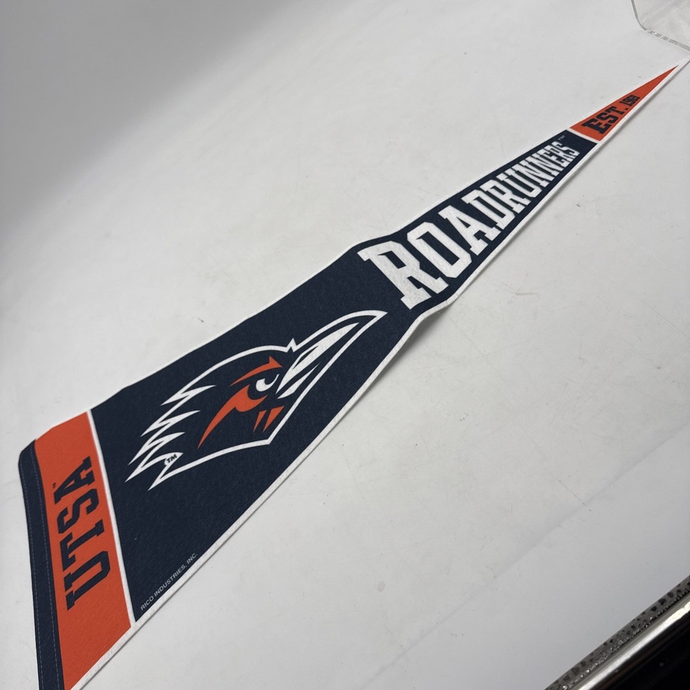 University of Texas San Antonio Roadrunners UTSA Soft Felt Pennant NCAA
